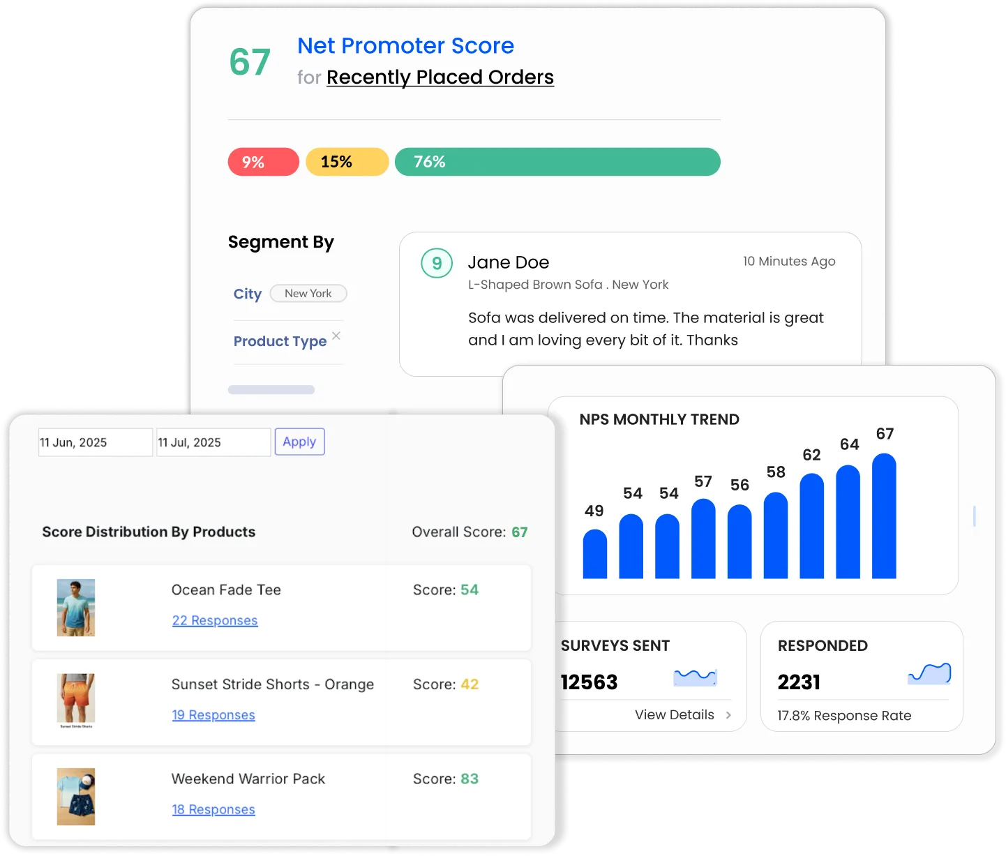 Affiniv dashboard screenshot