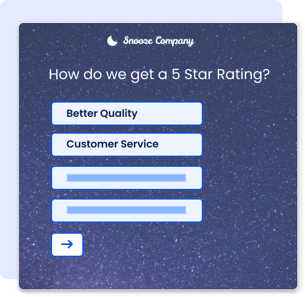 Affiniv Customer Experience Platform allows customization of survey theme with Logo and Background