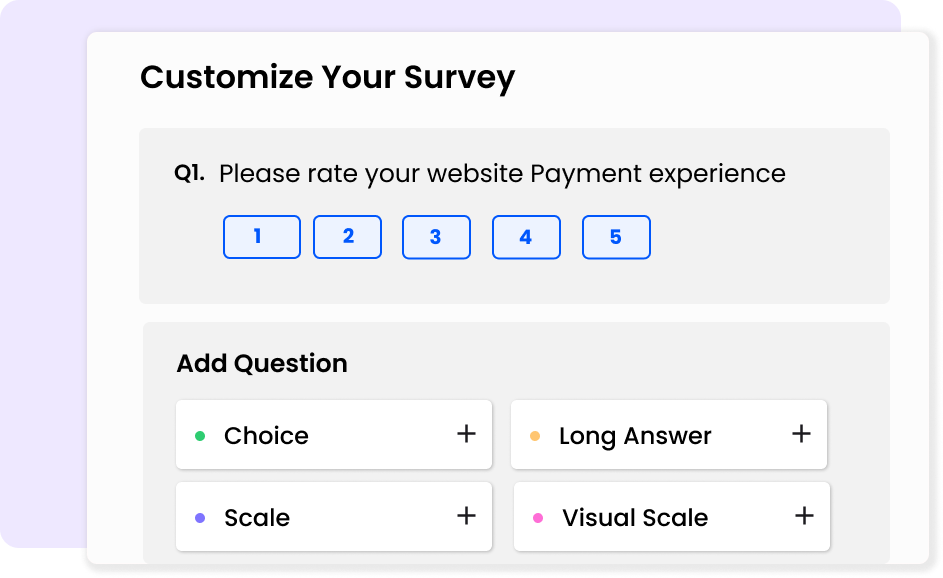Survey Question Types