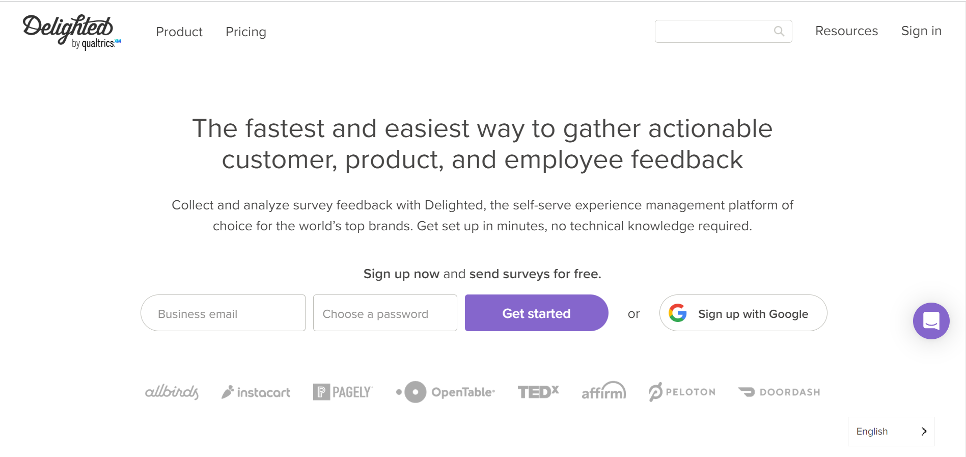 delighted is a tool that gauges net promoter score