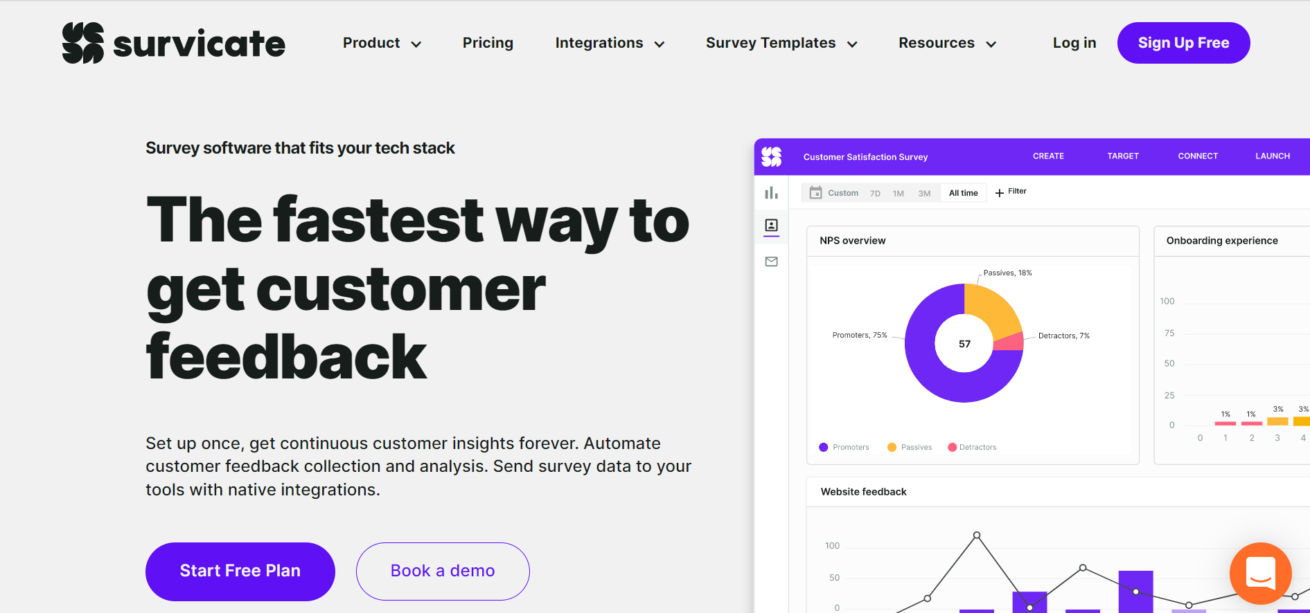 survicate is one of the best nps tools