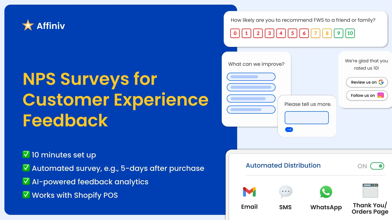 Affiniv Shopify App for D2C Brands